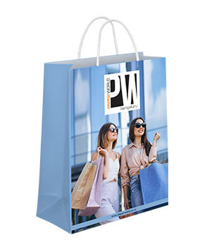 Laminated-paper-bag or Multicolour paper bag