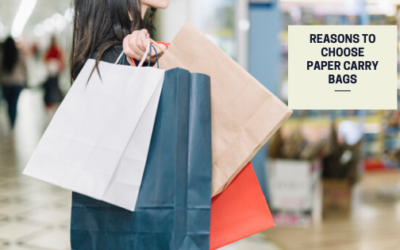 Reasons Why You Should Opt For Paper Carry Bags